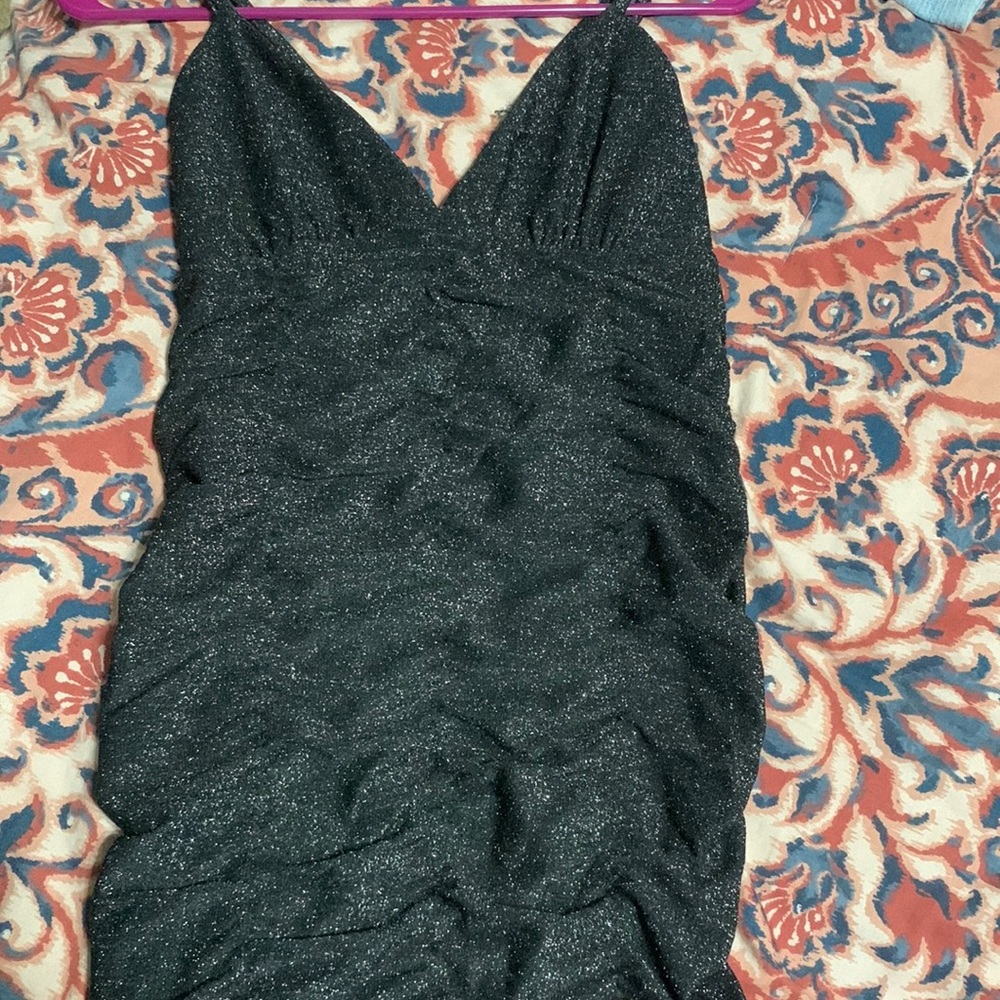 Black dress bought for homecoming. Worn once